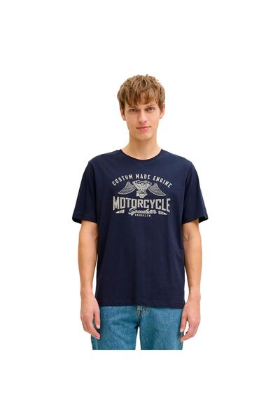 JJ Rebel JREBMATHEO SS TEE 12290797-4930946 Μπλε