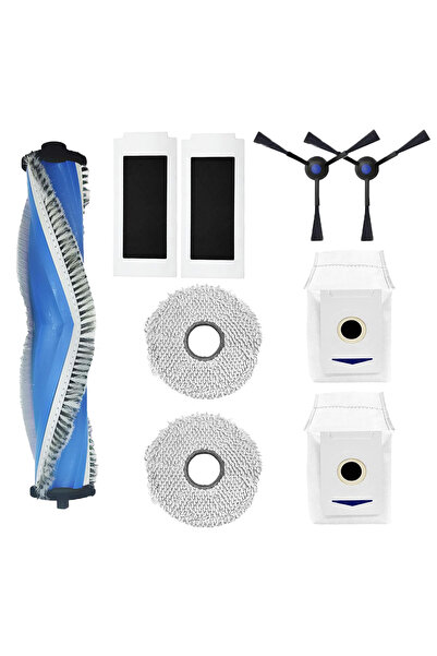 Voli Ecovacs DEEBOT T30 Omni , T30 Pro Yedek Parça Seti Fırça Toz Torbası Mop...