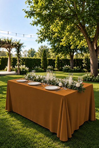 ilmek Seamless Rectangular Tablecloth 320X220Cm - No Ironing Required - Weddi...