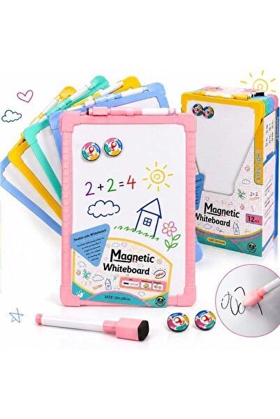 JML Tabla Magnetica Față-Verso 35x25cm, cu Marker și 2 Magneți, Reutilizabilă...