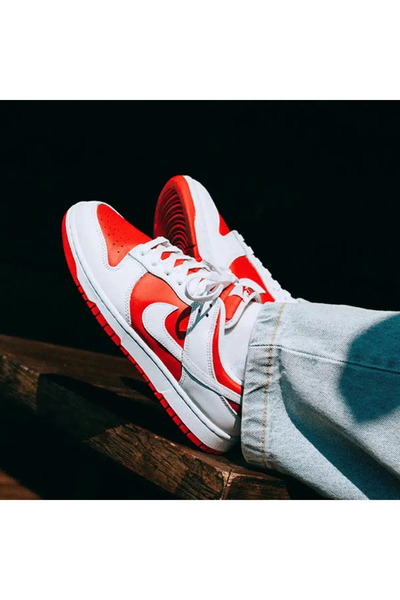 Nike Dunk Low Retro "University Red" Erkek Spor Ayakkabı ( SPORTİKS ) DAR KAL...