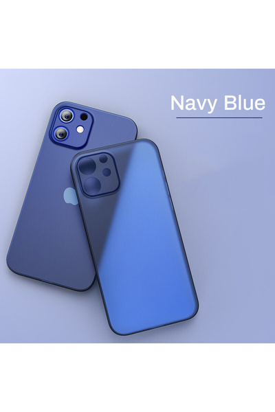 Choice90 For iphone 14 Dark Blue 0.2MM Thickness Slim Cover Cases Ultra Thin ...