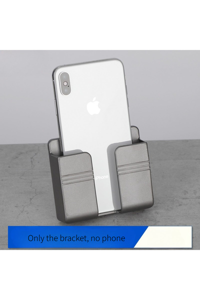 Choice gray Wall Mounted Storage Device Phone Charging and Remote Control Hol...