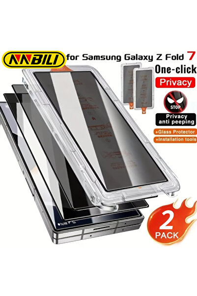 Choice1 Galaxy Z Fold5 Anti Peeping 2 Pieces NNBILI 2pcs Easy Install Screen ...