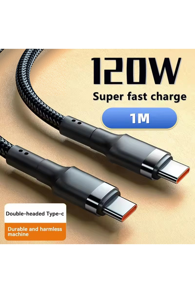 Choice5 120W silver 1m 120W Fast Charge Cable PD Quick Charging High Quality ...