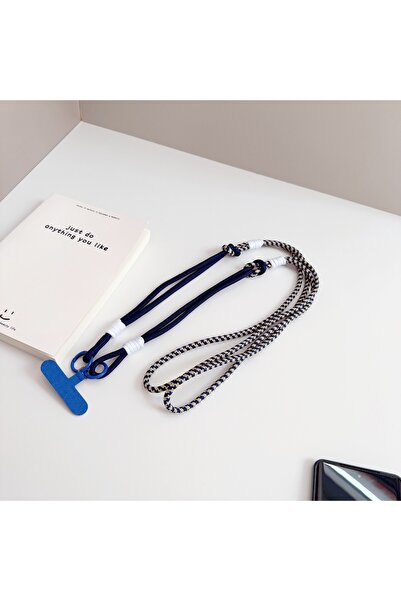 Choice6 Polyester / Nylon Dark blue black 3 in 1 120cm Crossbody Mobile Phone...