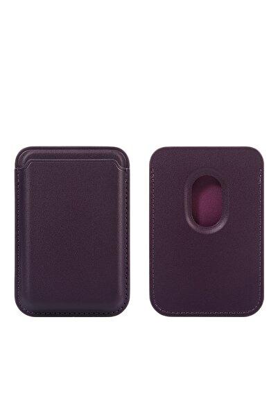 Choice13 08 Black Red Wallet Card Holder Leather Case for Magsafe IPhone 13 1...