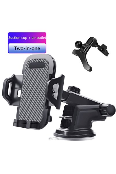 Choice1 2 in 1 Suction Cup Car Mobile Phone Holder Mount Support in Car Brack...