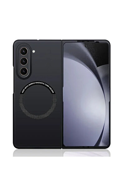 Choice19 Galaxy Z Fold7 black Luxury Ultra Thin Magnetic Protect Case For Z F...