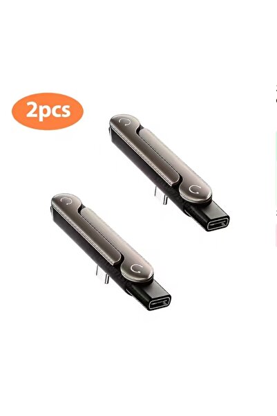 Choice3 2black 240 W USB-C Power Adapter with Integrated Foldable Stand and D...