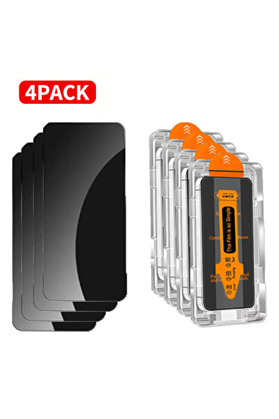 Choice6 Anti Peeping iPhone17 4Pieces 4PCS Dust Free Installation Privacy Scr...