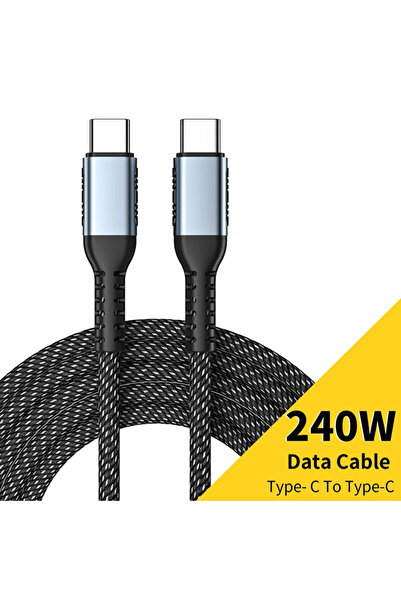 choice2 Type-C to Type-C 1.5m 240w 240W PD Ultra Fast Charging Cable USB C to...