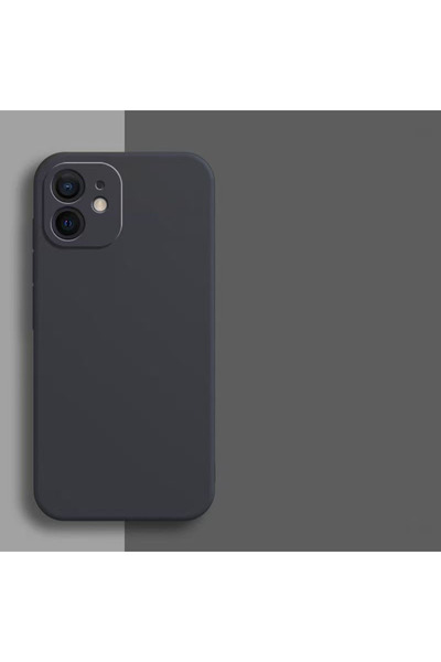 Choice91 iPhone 13 mini Black Liquid Silicone Protective Phone Case For iphon...