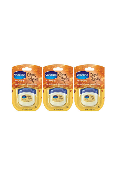 Vaseline Lip Therapy Creme Brulee Aromalı Nemlendirici Dudak Balm 0.25Oz / 7g...