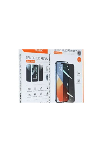 Veason 6D Pro Προστατευτικό Γυαλί Ιδιωτικότητας - Για iPhone 17 Μαύρο