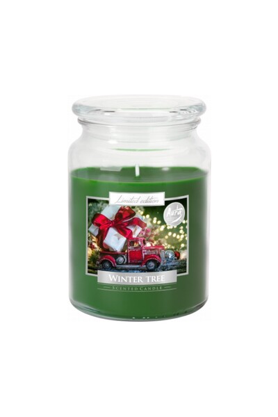 LCA Set 2 x Lumanare Parfumata in Borcan cu Capac Winter Tree, 100 Ore