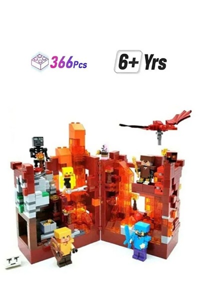 Fun Moment 366-Piece Building Block Toy Set Includes Led Lighting