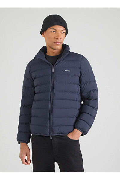 Calvin Klein Lacivert Erkek Mont LV04LG503GCEF_LS CLASSIC LTWT NYLO