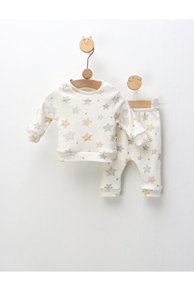 MiniKids Compleu Little Star, ecru