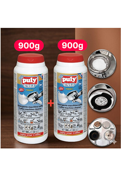 Puly Caff مسحوق تنظيف ماكينات صنع الاسبريسو 900×2جرام