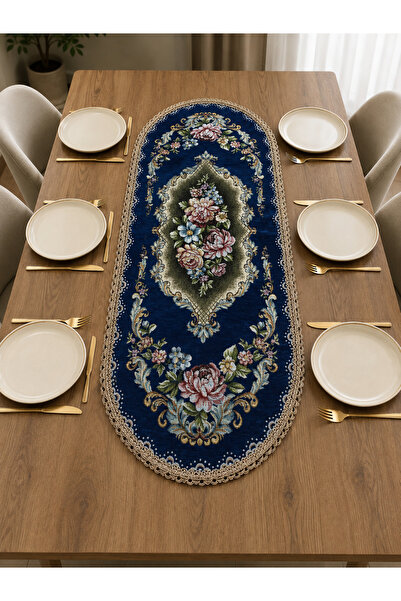 MYHOMEGOBLEN Şönilli Goblen runner 40x90oval