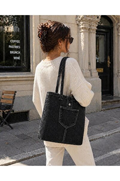 MARA BRANCO Denim Bag