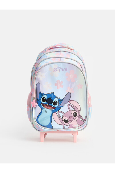 LC Waikiki Stitch Printed Girls' Wheeled Backpack