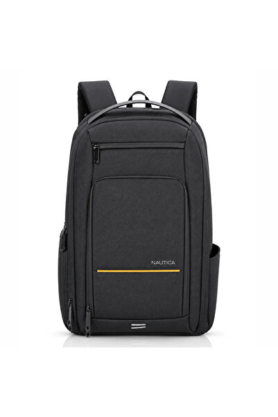 Nautica Σακίδιο Πλάτης Backpack 15.6" Ύφασμα 2738 Γκρι