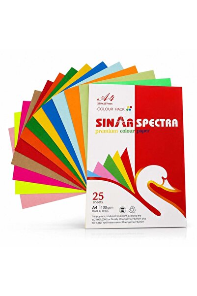 JML Hartie Colorata A4 25/set, Culori Diferite