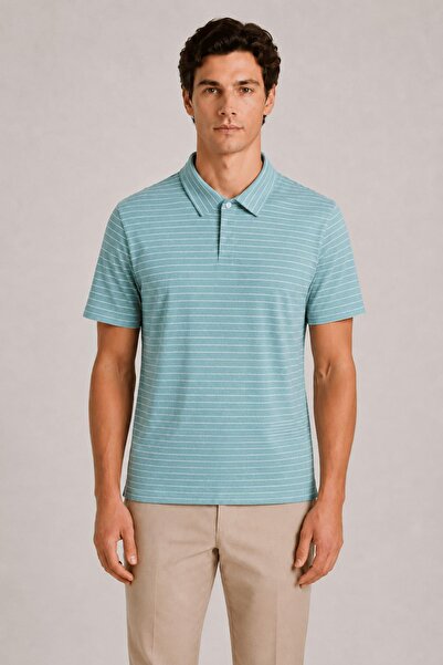 ALEXANDERGARDI Button Detailed Polo T-Shirt
