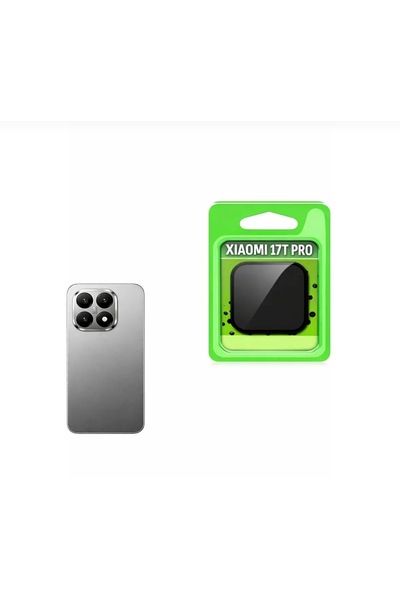 ENİLTECH Mi 17t / 17t Pro Compatible Framed Camera Sapphire Lens Protector Ta...