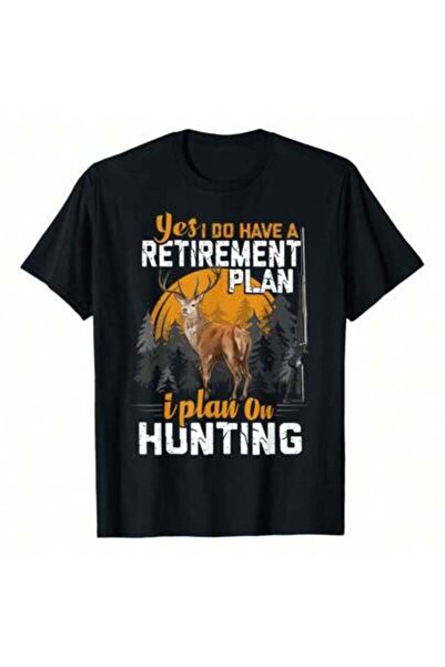 kai22 Retired Funny Deer Hunter Vintage Retirement Plan Hunting T-Shirt,Perfe...