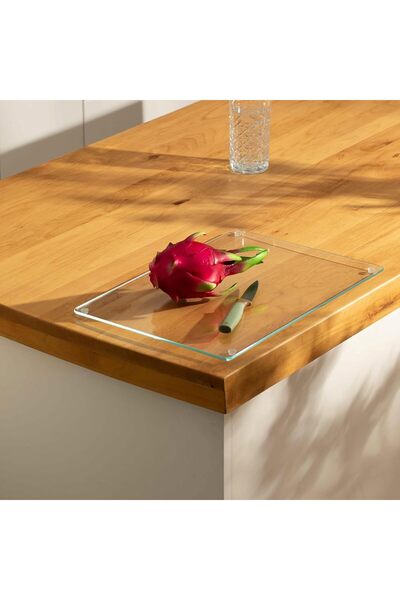 MODERN Tempered Glass cutting Board 12x16- Durable Shatterproof, Heat-resista...