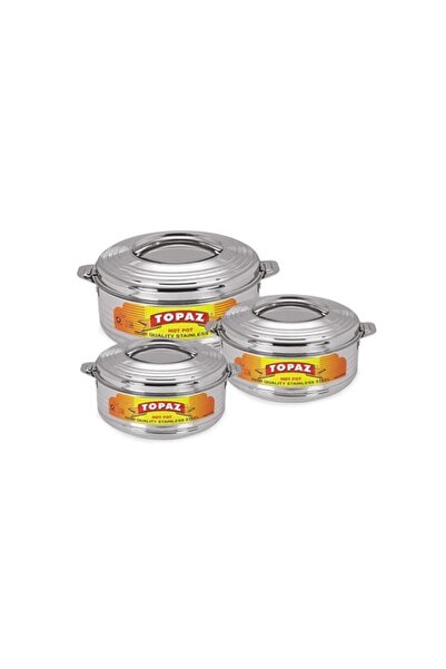 DESİGNER Set 3 Caserole termos 2000/3000/5000