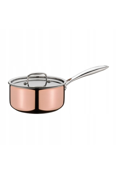 Springbok Oală de cupru cu capac 2,7 l Culinox Spring 20 cm inducție