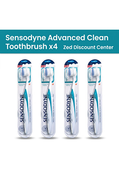 Sensodyne Periuță de dinți Advanced Clean x4