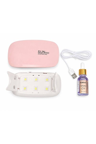 SUN Denumire produs: Lampă UV/LED Mini pentru manichiură + Ulei pentru cuticu...