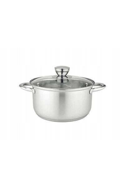 NO BRAND OALĂ TRADIȚIONALĂ din oțel inoxidabil cu capac Florina Matteo Inox 1...
