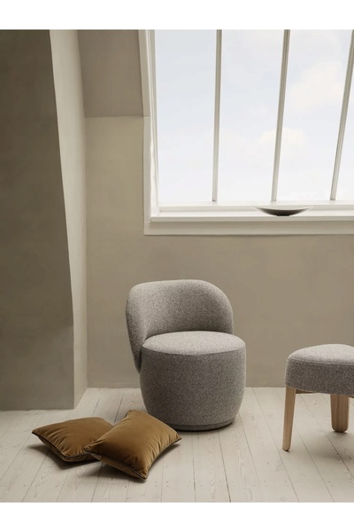 Blomus Husă de pernă din catifea 30x50cm Bej Decorativă pentru Living