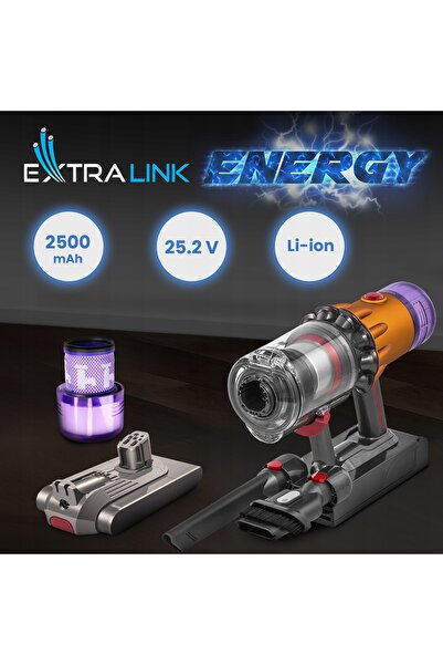 Extralink BATERIE + FILTRU pentru DYSON V12 25.2V 2500MAH