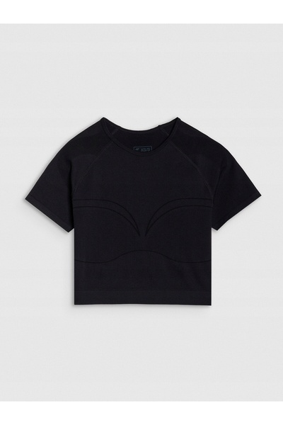 4F Tricou cu mânecă scurtă pentru exerciții de fitness 4FRSS25TFTSF1757 Negru
