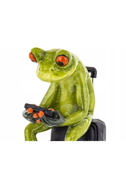 NO BRAND Figurină broască, cadou, sculptură, decorațiuni pentru cameră, decor...