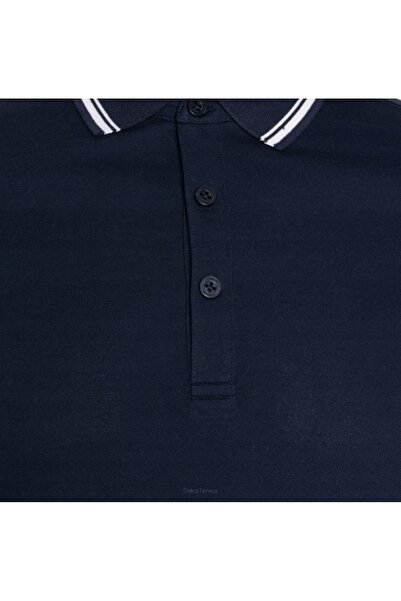 Wilson Tricou polo bărbătesc Team Pique clasic bleumarin M