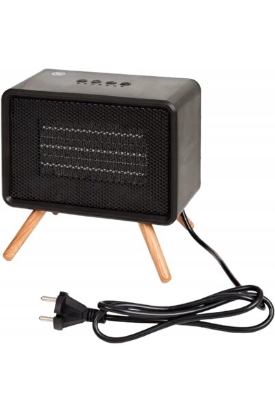 NO BRAND Aerotermă ceramică Nor-Tec pe picioare 1500W cu temporizator Negru