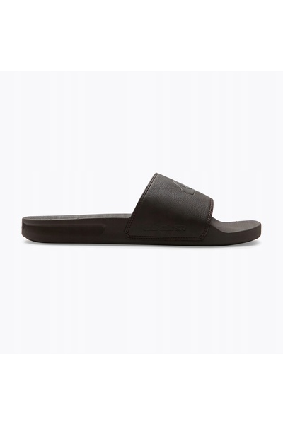Quiksilver Papuci bărbătești Rivi Nubuck Slide, maro, mărimea 40