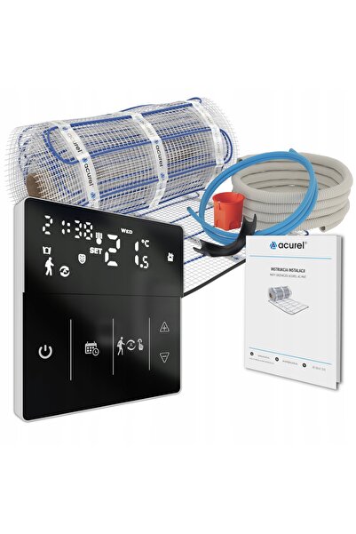 NO BRAND Încălzire prin pardoseală - Covor electric pentru gresie + Kit termo...