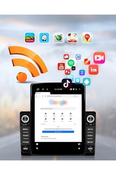 NO BRAND RADIO AUTO CAMECHO 2/64 GB 9.5'' ANDROID APPLE CARPLAY BT MIRRORLINK