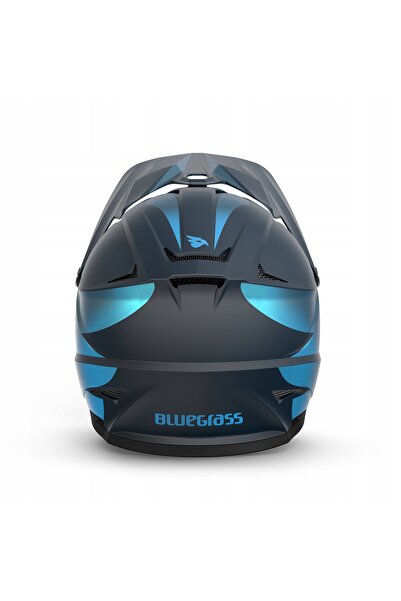 NO BRAND Cască integrală BLUEGRASS INTOX XS 52-54cm albastru mat