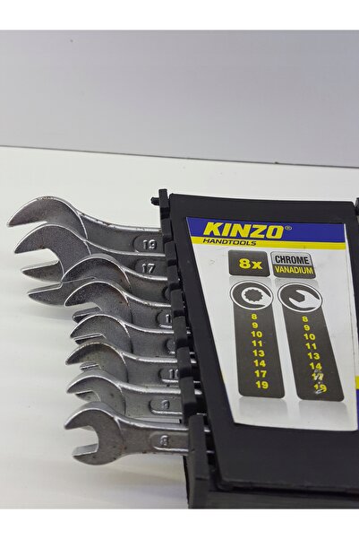 KINZO Set de chei combinate 8-19MM, 8 piese