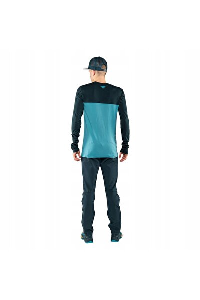 DYNAFIT Bluză Traverse S-Tech cu mânecă lungă, mărimea M, albastru XL/2XL